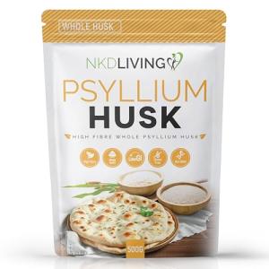 NKD Living Whole Psyllium Husks 500g Pack