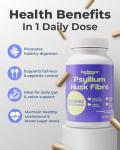 Premium Psyllium Husk Fiber Supplement for Gut Health