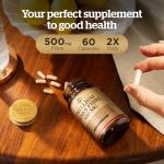 Solgar Psyllium Husks 500 Mg Vegan Capsules