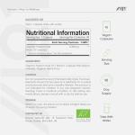 Organic Psyllium Husk Fiber Supplement - 90 Vegan Capsules