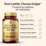 Solgar Psyllium Husks 500 Mg Vegan Capsules