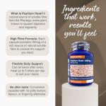 Zipvit Psyllium Husk Fiber Capsules, 120 Capsules