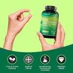 Psyllium Husk 4500mg - 180 Capsules