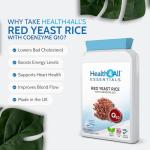 Red Yeast Rice with CoQ10, Cholesterol Support Supplement