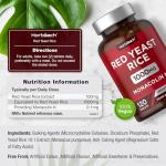 Red Yeast Rice 1000mg - High Strength Vegan Tablets