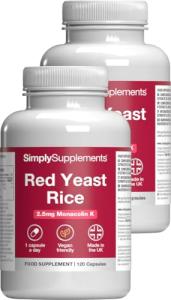 Red Yeast Rice Capsules | 2.5mg Monakolin K