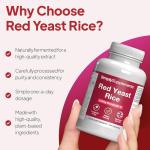 Red Yeast Rice Capsules | Vegan & GMP-Certified