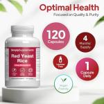 Red Yeast Rice Capsules | Vegan & GMP-Certified