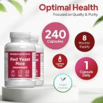 Red Yeast Rice Capsules | 2.5mg Monakolin K