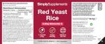 Red Yeast Rice Capsules | 2.5mg Monakolin K
