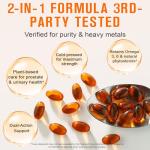 Pumpkin Seed Oil Capsules for Hair and Heart