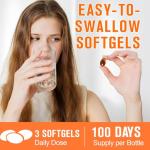 Pumpkin Seed Oil Capsules for Hair and Heart