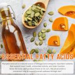 Pumpkin Seed Oil Capsules for Hair and Heart