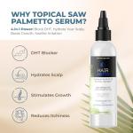 Hairmetto® Saw Palmetto Hair Growth Serum 4oz