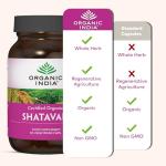 Organic India Shatavari Vegan Capsules, 90 Count