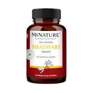 Mi Nature Shatavari Tablets - 90 Count, 1000mg