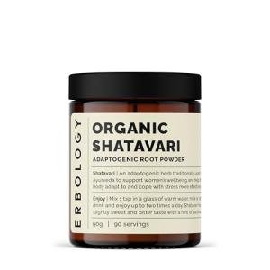 Organic Shatavari Powder 90g - Vegan and Non-GMO