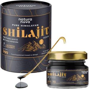 NaturaNova Pure Himalayan Shilajit Resin - Energy & Immunity