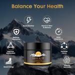 Pure Himalayan Shilajit Resin 600mg for Energy