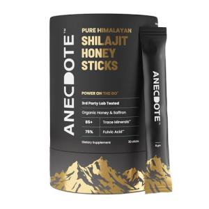 Himalayan Shilajit Honey Sticks with Saffron