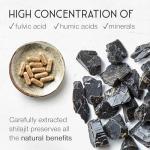 High Strength Himalayan Shilajit Capsules 1500mg 60ct