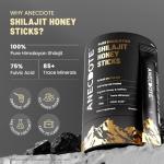 Himalayan Shilajit Honey Sticks with Saffron