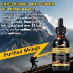 Natural Himalayan Shilajit Drops with 85+ Minerals