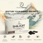 AureaSalus Shilajit Tablets 60 Count, 30,000mg