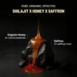 Himalayan Shilajit Honey Sticks with Saffron