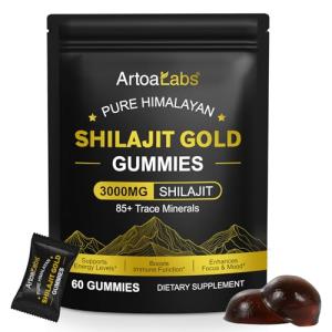 Himalayan Shilajit Gummies with Ashwagandha & Gokshura
