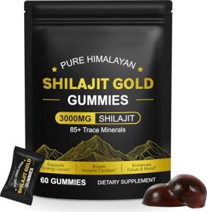 Himalayan Shilajit Gummies for Energy and Immunity
