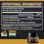 100% Pure Himalayan Shilajit Resin - Gold Grade