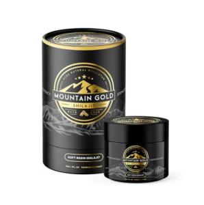 Mountain Gold Shilajit - Pure Himalayan 600mg