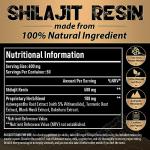 Gold Standard Himalayan Shilajit Resin - 600mg