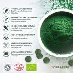 Organic Spirulina Tablets - 500G Superfood Supplement