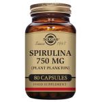 Solgar Spirulina Tablets 750 mg, 80 Count