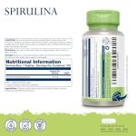 Solaray Spirulina Algae Capsules – High-Strength Vegan Supplement
