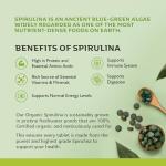 Organic Spirulina Tablets - 1000x Pure Nutrients