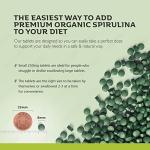 Organic Spirulina Tablets - 1000x Pure Nutrients