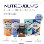 Nutrivolv Organic Spirulina 500mg Vegan Capsules