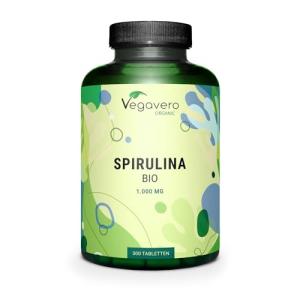 Vegavero Organic Spirulina 4000 mg - 300 Tablets