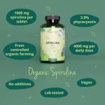 Vegavero Organic Spirulina 4000 mg - 300 Tablets