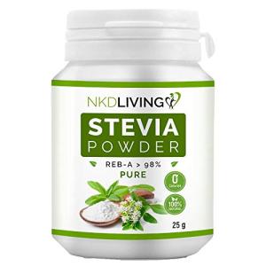 NKD Living Pure Stevia Powder, Reb-A 98%