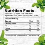 NKD Living Pure Stevia Powder, Reb-A 98%