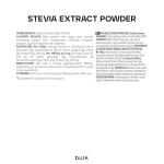 Stevia Extract Powder 25g - Natural Sweetener