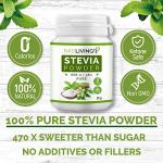 NKD Living Pure Stevia Powder, Reb-A 98%