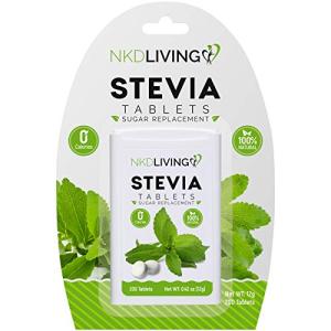 NKD Living Pure Stevia Tablets - 200 Count