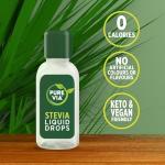 Pure Via Stevia Liquid Drops - Sugar-Free Sweetener