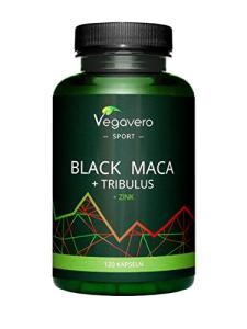 Vegavero Tribulus & Maca Root 500 mg Capsules