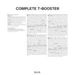 Complete T-Booster Capsules for Men, 180 Count